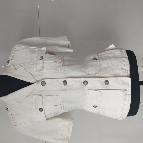 RALPH LAUREN Linen Pocket Blouse - Picture 4 of 10